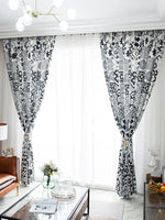 DIHIN HOME Modern Geometric Printed,Blackout Grommet Window Curtain for Living Room ,52x63-inch,1 Panel Roman Shades Curtains Window Blinds custom curtains blackout curtains curtains for living room sheer curtains curtain fabric linen curtains kitchen curtains velvet curtains pinch pleat curtains bay window curtains outdoor curtains pleated curtains floral curtains dining room curtains kitchen valances drapes for bedroom patio curtains nursery curtains grommet curtains