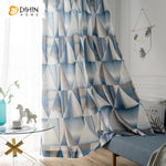 DIHIN HOME Modern Geometric Printed Curtain ,Cotton Linen ,Blackout Grommet Window Curtain for Living Room ,52x63-inch,1 Panel Roman Shades Curtains Window Blinds custom curtains blackout curtains curtains for living room sheer curtains curtain fabric linen curtains kitchen curtains velvet curtains pinch pleat curtains bay window curtains outdoor curtains pleated curtains floral curtains dining room curtains kitchen valances drapes for bedroom patio curtains nursery curtains grommet curtains