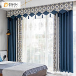 DIHIN HOME Modern Geometric Shape Printed Curtain With Valance ,Blackout Curtains Grommet Window Curtain for Living Room ,52x84-inch,1 Panel Roman Shades Curtains Window Blinds custom curtains blackout curtains curtains for living room sheer curtains curtain fabric linen curtains kitchen curtains velvet curtains pinch pleat curtains bay window curtains outdoor curtains pleated curtains floral curtains dining room curtains kitchen valances drapes for bedroom patio curtains nursery curtains grommet curtains