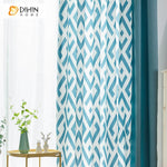 DIHIN HOME Modern Geometry Spliced Curtains，Blackout Grommet Window Curtain for Living Room ,52x63-inch,1 Panel Roman Shades Curtains Window Blinds custom curtains blackout curtains curtains for living room sheer curtains curtain fabric linen curtains kitchen curtains velvet curtains pinch pleat curtains bay window curtains outdoor curtains pleated curtains floral curtains dining room curtains kitchen valances drapes for bedroom patio curtains nursery curtains grommet curtains