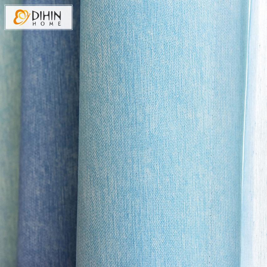 DIHIN HOME Modern Gradual Colors Blackout Curtains ,Blackout Grommet Window Curtain for Living Room ,52x63-inch,1 Panel Roman Shades Curtains Window Blinds custom curtains blackout curtains curtains for living room sheer curtains curtain fabric linen curtains kitchen curtains velvet curtains pinch pleat curtains bay window curtains outdoor curtains pleated curtains floral curtains dining room curtains kitchen valances drapes for bedroom patio curtains nursery curtains grommet curtains
