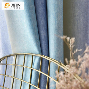 DIHIN HOME Modern Gradual Colors Blackout Curtains ,Blackout Grommet Window Curtain for Living Room ,52x63-inch,1 Panel Roman Shades Curtains Window Blinds custom curtains blackout curtains curtains for living room sheer curtains curtain fabric linen curtains kitchen curtains velvet curtains pinch pleat curtains bay window curtains outdoor curtains pleated curtains floral curtains dining room curtains kitchen valances drapes for bedroom patio curtains nursery curtains grommet curtains