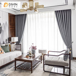DIHIN HOME Modern Gray Cotton Linen Blackout Curtains,Grommet Window Curtain for Living Room ,52x63-inch,1 Panel Roman Shades Curtains Window Blinds custom curtains blackout curtains curtains for living room sheer curtains curtain fabric linen curtains kitchen curtains velvet curtains pinch pleat curtains bay window curtains outdoor curtains pleated curtains floral curtains dining room curtains kitchen valances drapes for bedroom patio curtains nursery curtains grommet curtains
