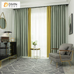 DIHIN HOME Modern Green and Yellow Color,Blackout Curtains Grommet Window Curtain for Living Room ,52x63-inch,1 Panel Roman Shades Curtains Window Blinds custom curtains blackout curtains curtains for living room sheer curtains curtain fabric linen curtains kitchen curtains velvet curtains pinch pleat curtains bay window curtains outdoor curtains pleated curtains floral curtains dining room curtains kitchen valances drapes for bedroom patio curtains nursery curtains grommet curtains