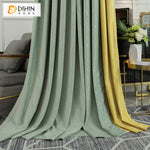 DIHIN HOME Modern Green and Yellow Color,Blackout Curtains Grommet Window Curtain for Living Room ,52x63-inch,1 Panel Roman Shades Curtains Window Blinds custom curtains blackout curtains curtains for living room sheer curtains curtain fabric linen curtains kitchen curtains velvet curtains pinch pleat curtains bay window curtains outdoor curtains pleated curtains floral curtains dining room curtains kitchen valances drapes for bedroom patio curtains nursery curtains grommet curtains