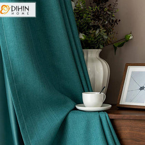 DIHIN HOME Modern Green Color High Quality Curtains,Blackout Grommet Window Curtain for Living Room ,52x63-inch,1 Panel Roman Shades Curtains Window Blinds custom curtains blackout curtains curtains for living room sheer curtains curtain fabric linen curtains kitchen curtains velvet curtains pinch pleat curtains bay window curtains outdoor curtains pleated curtains floral curtains dining room curtains kitchen valances drapes for bedroom patio curtains nursery curtains grommet curtains