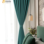 DIHIN HOME Modern Green Color High Quality Curtains,Blackout Grommet Window Curtain for Living Room ,52x63-inch,1 Panel Roman Shades Curtains Window Blinds custom curtains blackout curtains curtains for living room sheer curtains curtain fabric linen curtains kitchen curtains velvet curtains pinch pleat curtains bay window curtains outdoor curtains pleated curtains floral curtains dining room curtains kitchen valances drapes for bedroom patio curtains nursery curtains grommet curtains