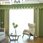 DIHIN HOME Modern Green Color High Quality Valance ,Blackout Curtains Grommet Window Curtain for Living Room ,52x84-inch,1 Panel Roman Shades Curtains Window Blinds custom curtains blackout curtains curtains for living room sheer curtains curtain fabric linen curtains kitchen curtains velvet curtains pinch pleat curtains bay window curtains outdoor curtains pleated curtains floral curtains dining room curtains kitchen valances drapes for bedroom patio curtains nursery curtains grommet curtains