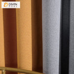 DIHIN HOME Modern Grey and Orange Cotton Linen,Blackout Curtains Grommet Window Curtain for Living Room,52x63-inch,1 Panel Roman Shades Curtains Window Blinds custom curtains blackout curtains curtains for living room sheer curtains curtain fabric linen curtains kitchen curtains velvet curtains pinch pleat curtains bay window curtains outdoor curtains pleated curtains floral curtains dining room curtains kitchen valances drapes for bedroom patio curtains nursery curtains grommet curtains