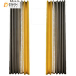 DIHIN HOME Modern Grey and Yellow Fabric Fashion Geometric Curtains,Blackout Grommet Window Curtain for Living Room ,52x63-inch,1 Panel Roman Shades Curtains Window Blinds custom curtains blackout curtains curtains for living room sheer curtains curtain fabric linen curtains kitchen curtains velvet curtains pinch pleat curtains bay window curtains outdoor curtains pleated curtains floral curtains dining room curtains kitchen valances drapes for bedroom patio curtains nursery curtains grommet curtains