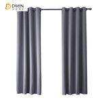 DIHIN HOME Modern Grey Color Curtains,Blackout Grommet Window Curtain for Living Room ,52x63-inch,1 Panel Roman Shades Curtains Window Blinds custom curtains blackout curtains curtains for living room sheer curtains curtain fabric linen curtains kitchen curtains velvet curtains pinch pleat curtains bay window curtains outdoor curtains pleated curtains floral curtains dining room curtains kitchen valances drapes for bedroom patio curtains nursery curtains grommet curtains
