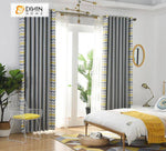 DIHIN HOME Modern Grey Color Geometric Waves Printed,Blackout Grommet Window Curtain for Living Room ,52x63-inch,1 Panel Roman Shades Curtains Window Blinds custom curtains blackout curtains curtains for living room sheer curtains curtain fabric linen curtains kitchen curtains velvet curtains pinch pleat curtains bay window curtains outdoor curtains pleated curtains floral curtains dining room curtains kitchen valances drapes for bedroom patio curtains nursery curtains grommet curtains