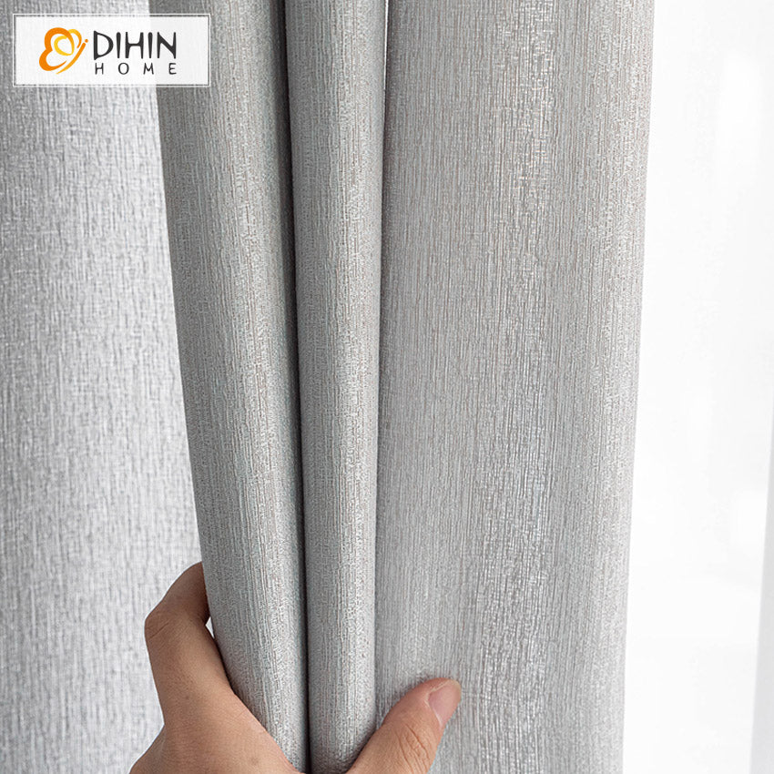 DIHIN HOME Modern Grey Color Sheer Curtains,Grommet Window Curtain for Living Room ,52x63-inch,1 Panel Roman Shades Curtains Window Blinds custom curtains blackout curtains curtains for living room sheer curtains curtain fabric linen curtains kitchen curtains velvet curtains pinch pleat curtains bay window curtains outdoor curtains pleated curtains floral curtains dining room curtains kitchen valances drapes for bedroom patio curtains nursery curtains grommet curtains