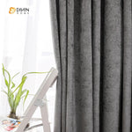DIHIN HOME  Modern Grey Color Window Shade ,Velvet Fabric ,Blackout Grommet Window Curtain for Living Room ,52x63-inch,1 Panel Roman Shades Curtains Window Blinds custom curtains blackout curtains curtains for living room sheer curtains curtain fabric linen curtains kitchen curtains velvet curtains pinch pleat curtains bay window curtains outdoor curtains pleated curtains floral curtains dining room curtains kitchen valances drapes for bedroom patio curtains nursery curtains grommet curtains