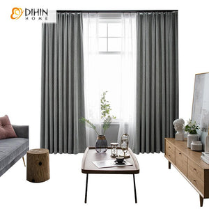 DIHIN HOME Modern Grey Diagonal Stripe Window Curtains ,Blackout Grommet Window Curtain for Living Room ,52x63-inch,1 Panel Roman Shades Curtains Window Blinds custom curtains blackout curtains curtains for living room sheer curtains curtain fabric linen curtains kitchen curtains velvet curtains pinch pleat curtains bay window curtains outdoor curtains pleated curtains floral curtains dining room curtains kitchen valances drapes for bedroom patio curtains nursery curtains grommet curtains