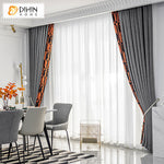 DIHIN HOME Modern Grey Jacquard Stitching Curtains,Grommet Window Curtain for Living Room ,52x63-inch,1 Panel Roman Shades Curtains Window Blinds custom curtains blackout curtains curtains for living room sheer curtains curtain fabric linen curtains kitchen curtains velvet curtains pinch pleat curtains bay window curtains outdoor curtains pleated curtains floral curtains dining room curtains kitchen valances drapes for bedroom patio curtains nursery curtains grommet curtains