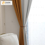 DIHIN HOME Modern High Blackout Spliced Curtains，Blackout Grommet Window Curtain for Living Room ,52x63-inch,1 Panel Roman Shades Curtains Window Blinds custom curtains blackout curtains curtains for living room sheer curtains curtain fabric linen curtains kitchen curtains velvet curtains pinch pleat curtains bay window curtains outdoor curtains pleated curtains floral curtains dining room curtains kitchen valances drapes for bedroom patio curtains nursery curtains grommet curtains