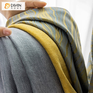 DIHIN HOME Modern High-end Splicing Curtains,Grommet Window Curtain for Living Room ,52x63-inch,1 Panel Roman Shades Curtains Window Blinds custom curtains blackout curtains curtains for living room sheer curtains curtain fabric linen curtains kitchen curtains velvet curtains pinch pleat curtains bay window curtains outdoor curtains pleated curtains floral curtains dining room curtains kitchen valances drapes for bedroom patio curtains nursery curtains grommet curtains
