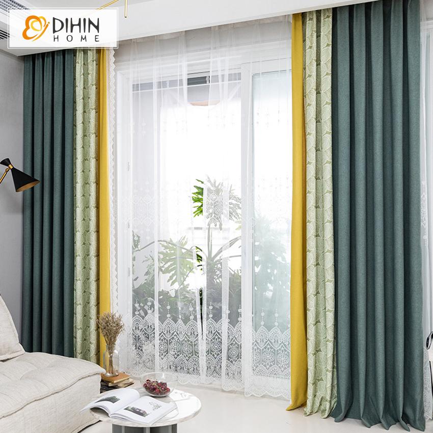 DIHIN HOME Modern High Quality Cotton Linen Three Colors ,Blackout Curtains Grommet Window Curtain for Living Room ,52x84-inch,1 Panel Roman Shades Curtains Window Blinds custom curtains blackout curtains curtains for living room sheer curtains curtain fabric linen curtains kitchen curtains velvet curtains pinch pleat curtains bay window curtains outdoor curtains pleated curtains floral curtains dining room curtains kitchen valances drapes for bedroom patio curtains nursery curtains grommet curtains