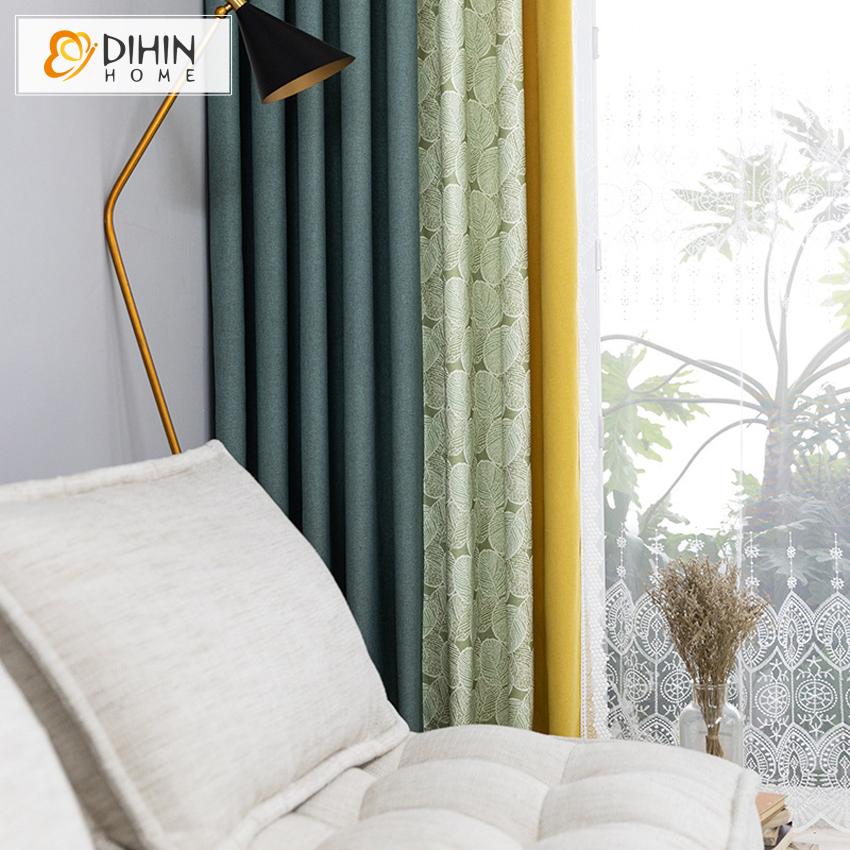 DIHIN HOME Modern High Quality Cotton Linen Three Colors ,Blackout Curtains Grommet Window Curtain for Living Room ,52x84-inch,1 Panel Roman Shades Curtains Window Blinds custom curtains blackout curtains curtains for living room sheer curtains curtain fabric linen curtains kitchen curtains velvet curtains pinch pleat curtains bay window curtains outdoor curtains pleated curtains floral curtains dining room curtains kitchen valances drapes for bedroom patio curtains nursery curtains grommet curtains