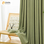 DIHIN HOME Modern High Quality Green Color,Blackout Grommet Window Curtain for Living Room,1 Panel Roman Shades Curtains Window Blinds custom curtains blackout curtains curtains for living room sheer curtains curtain fabric linen curtains kitchen curtains velvet curtains pinch pleat curtains bay window curtains outdoor curtains pleated curtains floral curtains dining room curtains kitchen valances drapes for bedroom patio curtains nursery curtains grommet curtains