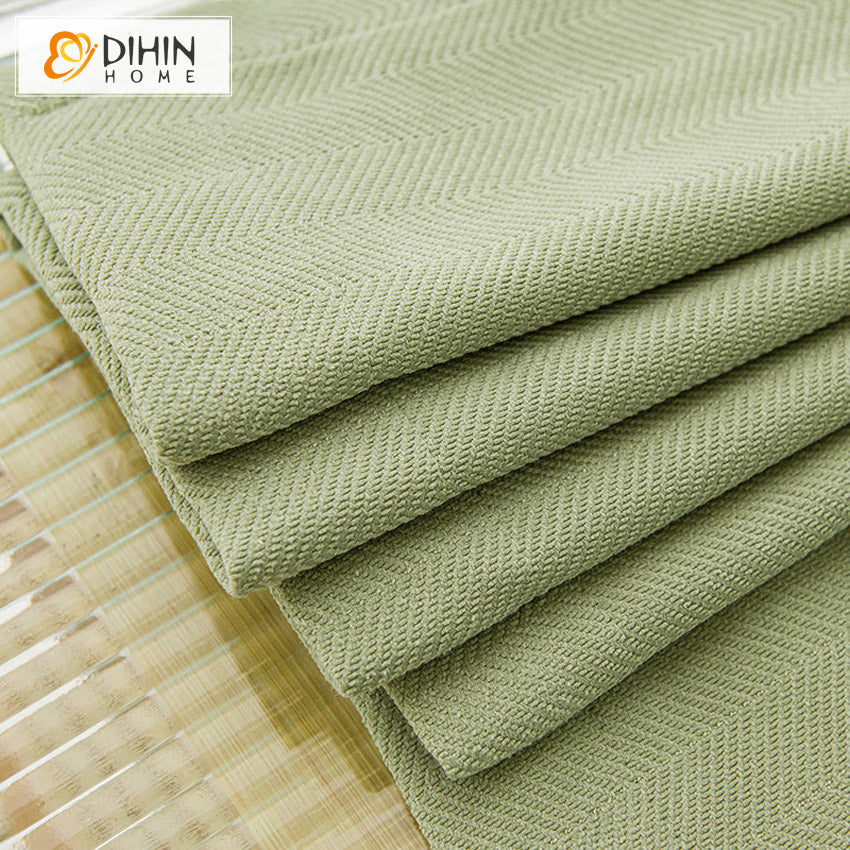 DIHIN HOME Modern High Quality Green Color,Blackout Grommet Window Curtain for Living Room,1 Panel Roman Shades Curtains Window Blinds custom curtains blackout curtains curtains for living room sheer curtains curtain fabric linen curtains kitchen curtains velvet curtains pinch pleat curtains bay window curtains outdoor curtains pleated curtains floral curtains dining room curtains kitchen valances drapes for bedroom patio curtains nursery curtains grommet curtains