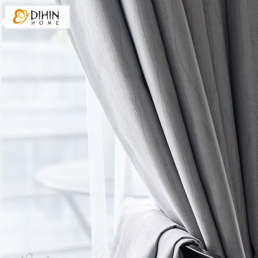 DIHIN HOME Modern High Quality Grey Color Printed,Blackout Grommet Window Curtain for Living Room ,52x63-inch,1 Panel Roman Shades Curtains Window Blinds custom curtains blackout curtains curtains for living room sheer curtains curtain fabric linen curtains kitchen curtains velvet curtains pinch pleat curtains bay window curtains outdoor curtains pleated curtains floral curtains dining room curtains kitchen valances drapes for bedroom patio curtains nursery curtains grommet curtains
