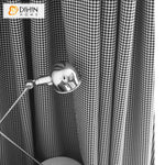 DIHIN HOME Modern Houndstooth Jacquard,Blackout Grommet Window Curtain for Living Room ,52x63-inch,1 Panel Roman Shades Curtains Window Blinds custom curtains blackout curtains curtains for living room sheer curtains curtain fabric linen curtains kitchen curtains velvet curtains pinch pleat curtains bay window curtains outdoor curtains pleated curtains floral curtains dining room curtains kitchen valances drapes for bedroom patio curtains nursery curtains grommet curtains