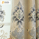 DIHIN HOME Modern Jacquard Curtain Luxury Valance,Blackout Curtains Grommet Window Curtain for Living Room ,52x84-inch,1 Panel Roman Shades Curtains Window Blinds custom curtains blackout curtains curtains for living room sheer curtains curtain fabric linen curtains kitchen curtains velvet curtains pinch pleat curtains bay window curtains outdoor curtains pleated curtains floral curtains dining room curtains kitchen valances drapes for bedroom patio curtains nursery curtains grommet curtains