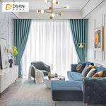 DIHIN HOME Modern Light Blue Color,Blackout Grommet Window Curtain for Living Room ,52x63-inch,1 Panel Roman Shades Curtains Window Blinds custom curtains blackout curtains curtains for living room sheer curtains curtain fabric linen curtains kitchen curtains velvet curtains pinch pleat curtains bay window curtains outdoor curtains pleated curtains floral curtains dining room curtains kitchen valances drapes for bedroom patio curtains nursery curtains grommet curtains
