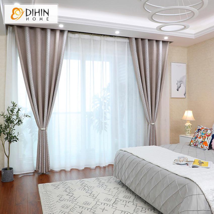DIHIN HOME Modern Light Coffee Thichness Luxury Curtain,Blackout Grommet Window Curtain for Living Room ,52x63-inch,1 Panel Roman Shades Curtains Window Blinds custom curtains blackout curtains curtains for living room sheer curtains curtain fabric linen curtains kitchen curtains velvet curtains pinch pleat curtains bay window curtains outdoor curtains pleated curtains floral curtains dining room curtains kitchen valances drapes for bedroom patio curtains nursery curtains grommet curtains