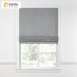DIHIN HOME Modern Light Grey Color Roman Shades ,Easy Install Washable Curtains ,Customized Window Curtain Drape, 24"W X 64"H Roman Shades Curtains Window Blinds custom curtains blackout curtains curtains for living room sheer curtains curtain fabric linen curtains kitchen curtains velvet curtains pinch pleat curtains bay window curtains outdoor curtains pleated curtains floral curtains dining room curtains kitchen valances drapes for bedroom patio curtains nursery curtains grommet curtains