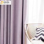 DIHIN HOME Modern Light Violet Color Thick Fabric,Blackout Grommet Window Curtain for Living Room ,52x63-inch,1 Panel Roman Shades Curtains Window Blinds custom curtains blackout curtains curtains for living room sheer curtains curtain fabric linen curtains kitchen curtains velvet curtains pinch pleat curtains bay window curtains outdoor curtains pleated curtains floral curtains dining room curtains kitchen valances drapes for bedroom patio curtains nursery curtains grommet curtains