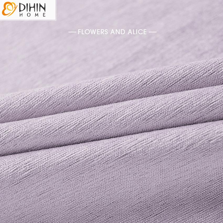 DIHIN HOME Modern Light Violet Color Thick Fabric,Blackout Grommet Window Curtain for Living Room ,52x63-inch,1 Panel Roman Shades Curtains Window Blinds custom curtains blackout curtains curtains for living room sheer curtains curtain fabric linen curtains kitchen curtains velvet curtains pinch pleat curtains bay window curtains outdoor curtains pleated curtains floral curtains dining room curtains kitchen valances drapes for bedroom patio curtains nursery curtains grommet curtains