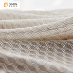 DIHIN HOME Modern Linen Color Circles Pattern Sheer Curtain,Grommet Window Curtain for Living Room ,52x63-inch,1 Panel Roman Shades Curtains Window Blinds custom curtains blackout curtains curtains for living room sheer curtains curtain fabric linen curtains kitchen curtains velvet curtains pinch pleat curtains bay window curtains outdoor curtains pleated curtains floral curtains dining room curtains kitchen valances drapes for bedroom patio curtains nursery curtains grommet curtains