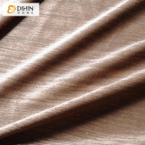 DIHIN HOME Modern Luxury Curtain,Blackout Curtains Grommet Window Curtain for Living Room ,52x63-inch,1 Panel Roman Shades Curtains Window Blinds custom curtains blackout curtains curtains for living room sheer curtains curtain fabric linen curtains kitchen curtains velvet curtains pinch pleat curtains bay window curtains outdoor curtains pleated curtains floral curtains dining room curtains kitchen valances drapes for bedroom patio curtains nursery curtains grommet curtains