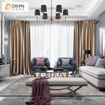 DIHIN HOME Modern Luxury Curtain,Blackout Curtains Grommet Window Curtain for Living Room ,52x63-inch,1 Panel Roman Shades Curtains Window Blinds custom curtains blackout curtains curtains for living room sheer curtains curtain fabric linen curtains kitchen curtains velvet curtains pinch pleat curtains bay window curtains outdoor curtains pleated curtains floral curtains dining room curtains kitchen valances drapes for bedroom patio curtains nursery curtains grommet curtains