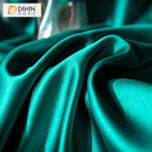DIHIN HOME Modern Luxury Imitation Silk Smooth Curtains,Blackout Grommet Window Curtain for Living Room,52x63-inch,1 Panel Roman Shades Curtains Window Blinds custom curtains blackout curtains curtains for living room sheer curtains curtain fabric linen curtains kitchen curtains velvet curtains pinch pleat curtains bay window curtains outdoor curtains pleated curtains floral curtains dining room curtains kitchen valances drapes for bedroom patio curtains nursery curtains grommet curtains