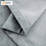 DIHIN HOME Modern Luxury Thick Fabric GreyCurtains With Bead,Blackout Grommet Window Curtain for Living Room ,52x63-inch,1 Panel Roman Shades Curtains Window Blinds custom curtains blackout curtains curtains for living room sheer curtains curtain fabric linen curtains kitchen curtains velvet curtains pinch pleat curtains bay window curtains outdoor curtains pleated curtains floral curtains dining room curtains kitchen valances drapes for bedroom patio curtains nursery curtains grommet curtains