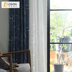 DIHIN HOME Modern Marble Texture Thickening Jacquard,Blackout Grommet Window Curtain for Living Room ,52x63-inch,1 Panel Roman Shades Curtains Window Blinds custom curtains blackout curtains curtains for living room sheer curtains curtain fabric linen curtains kitchen curtains velvet curtains pinch pleat curtains bay window curtains outdoor curtains pleated curtains floral curtains dining room curtains kitchen valances drapes for bedroom patio curtains nursery curtains grommet curtains