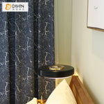 DIHIN HOME Modern Marble Texture Thickening Jacquard,Blackout Grommet Window Curtain for Living Room ,52x63-inch,1 Panel Roman Shades Curtains Window Blinds custom curtains blackout curtains curtains for living room sheer curtains curtain fabric linen curtains kitchen curtains velvet curtains pinch pleat curtains bay window curtains outdoor curtains pleated curtains floral curtains dining room curtains kitchen valances drapes for bedroom patio curtains nursery curtains grommet curtains