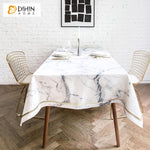 DIHIN HOME Modern Marbling Printed Tablecloth For Rectangle Tables,Custom Washed Linen Tablecloth,Handmade Rectangle Table Cover Roman Shades Curtains Window Blinds custom curtains blackout curtains curtains for living room sheer curtains curtain fabric linen curtains kitchen curtains velvet curtains pinch pleat curtains bay window curtains outdoor curtains pleated curtains floral curtains dining room curtains kitchen valances drapes for bedroom patio curtains nursery curtains grommet curtains