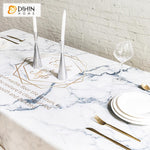 DIHIN HOME Modern Marbling Printed Tablecloth For Rectangle Tables,Custom Washed Linen Tablecloth,Handmade Rectangle Table Cover Roman Shades Curtains Window Blinds custom curtains blackout curtains curtains for living room sheer curtains curtain fabric linen curtains kitchen curtains velvet curtains pinch pleat curtains bay window curtains outdoor curtains pleated curtains floral curtains dining room curtains kitchen valances drapes for bedroom patio curtains nursery curtains grommet curtains