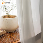 DIHIN HOME Modern Minimalist Pinstripes Cotton Linen White Color,Grommet Window Sheer Curtain for Living Room ,52x63-inch,1 Panel Roman Shades Curtains Window Blinds custom curtains blackout curtains curtains for living room sheer curtains curtain fabric linen curtains kitchen curtains velvet curtains pinch pleat curtains bay window curtains outdoor curtains pleated curtains floral curtains dining room curtains kitchen valances drapes for bedroom patio curtains nursery curtains grommet curtains