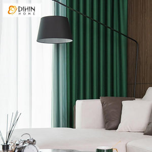 DIHIN HOME Modern Minimalist Style Green Fishbone Pattern Printed,Blackout Grommet Window Curtain for Living Room ,52x63-inch,1 Panel Roman Shades Curtains Window Blinds custom curtains blackout curtains curtains for living room sheer curtains curtain fabric linen curtains kitchen curtains velvet curtains pinch pleat curtains bay window curtains outdoor curtains pleated curtains floral curtains dining room curtains kitchen valances drapes for bedroom patio curtains nursery curtains grommet curtains