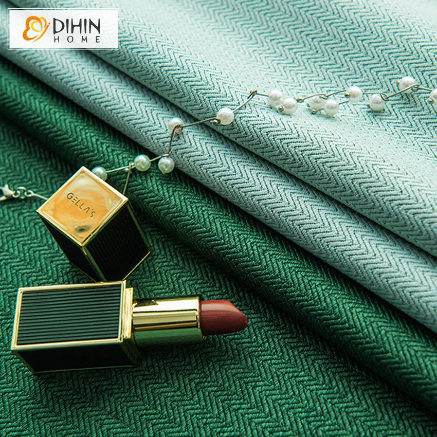 DIHIN HOME Modern Minimalist Style Green Fishbone Pattern Printed,Blackout Grommet Window Curtain for Living Room ,52x63-inch,1 Panel Roman Shades Curtains Window Blinds custom curtains blackout curtains curtains for living room sheer curtains curtain fabric linen curtains kitchen curtains velvet curtains pinch pleat curtains bay window curtains outdoor curtains pleated curtains floral curtains dining room curtains kitchen valances drapes for bedroom patio curtains nursery curtains grommet curtains