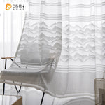 DIHIN HOME Modern Mountains Sheer Curtain, Grommet Window Curtain for Living Room ,52x63-inch,1 Panel Roman Shades Curtains Window Blinds custom curtains blackout curtains curtains for living room sheer curtains curtain fabric linen curtains kitchen curtains velvet curtains pinch pleat curtains bay window curtains outdoor curtains pleated curtains floral curtains dining room curtains kitchen valances drapes for bedroom patio curtains nursery curtains grommet curtains
