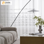 DIHIN HOME Modern Mountains Sheer Curtain, Grommet Window Curtain for Living Room ,52x63-inch,1 Panel Roman Shades Curtains Window Blinds custom curtains blackout curtains curtains for living room sheer curtains curtain fabric linen curtains kitchen curtains velvet curtains pinch pleat curtains bay window curtains outdoor curtains pleated curtains floral curtains dining room curtains kitchen valances drapes for bedroom patio curtains nursery curtains grommet curtains