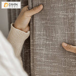 DIHIN HOME Modern Natural Coffee Linen Thick Fabric,Blackout Grommet Window Curtain for Living Room ,52x63-inch,1 Panel Roman Shades Curtains Window Blinds custom curtains blackout curtains curtains for living room sheer curtains curtain fabric linen curtains kitchen curtains velvet curtains pinch pleat curtains bay window curtains outdoor curtains pleated curtains floral curtains dining room curtains kitchen valances drapes for bedroom patio curtains nursery curtains grommet curtains