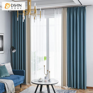 DIHIN HOME Modern Neat Fashion Customized Curtains,Blackout Grommet Window Curtain for Living Room ,52x63-inch,1 Panel Roman Shades Curtains Window Blinds custom curtains blackout curtains curtains for living room sheer curtains curtain fabric linen curtains kitchen curtains velvet curtains pinch pleat curtains bay window curtains outdoor curtains pleated curtains floral curtains dining room curtains kitchen valances drapes for bedroom patio curtains nursery curtains grommet curtains